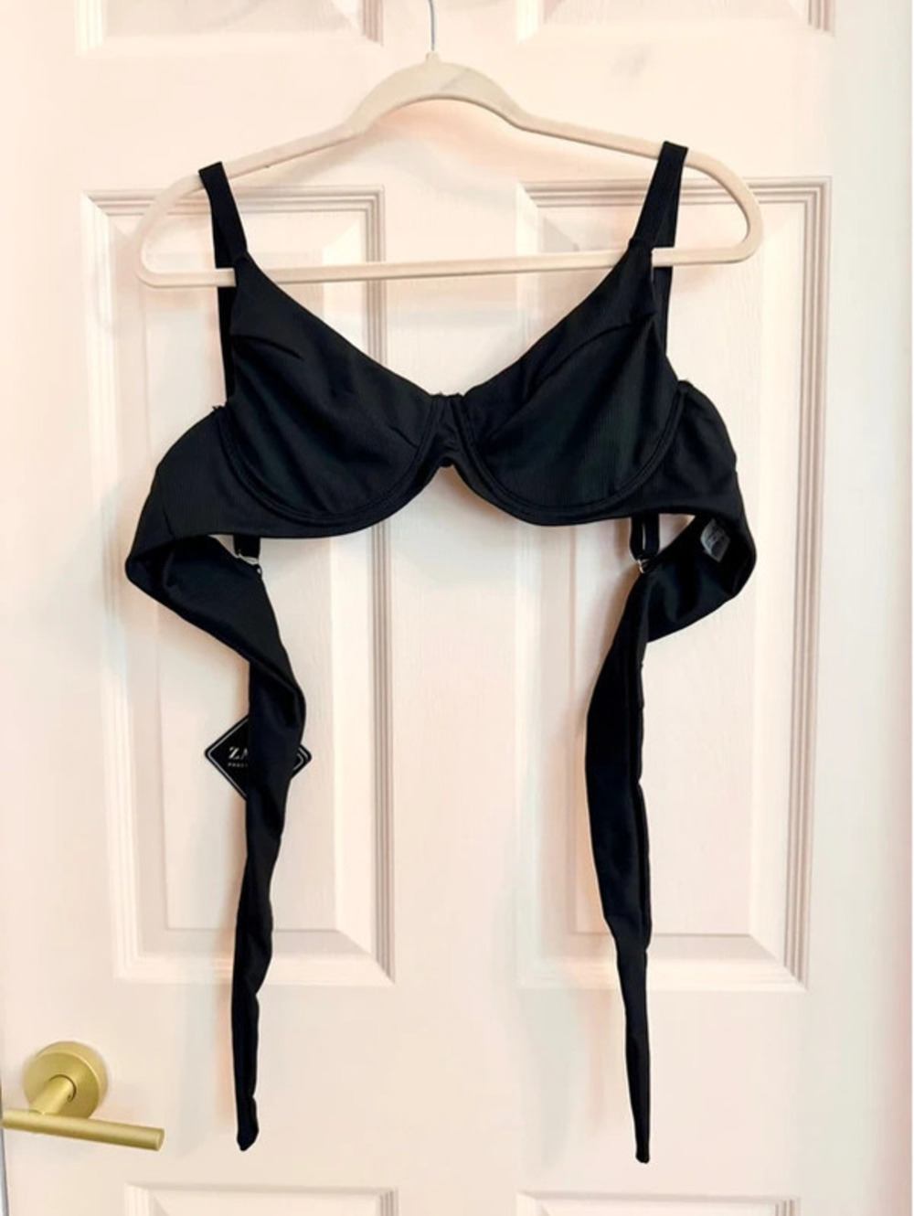 $5 SALE NWT black Zaful swim top